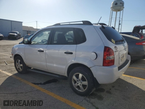 2008 Hyundai Tucson GLS with VIN KM8JM12B08U894675, listed as a Copart auction lot 73475994 with 72,260 mi miles and Clean Title. Bid and sale history available at carsss.com. Image 2.