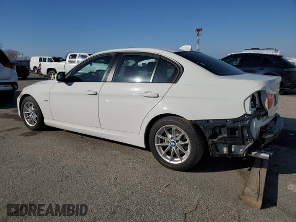 2010 BMW 3 Series 328i with VIN WBAPH5G57ANM36688, listed as a Copart auction lot 42837035 with 34,884 mi miles and Salvage Title. Bid and sale history available at DreamBid. Image 2.