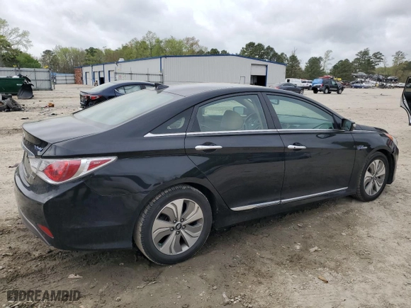 2013 Hyundai Sonata Hybrid with VIN KMHEC4A42DA092228, listed as a Copart auction lot 51450035 with 93,116 mi miles and Salvage Title. Bid and sale history available at carsss.com. Image 3.