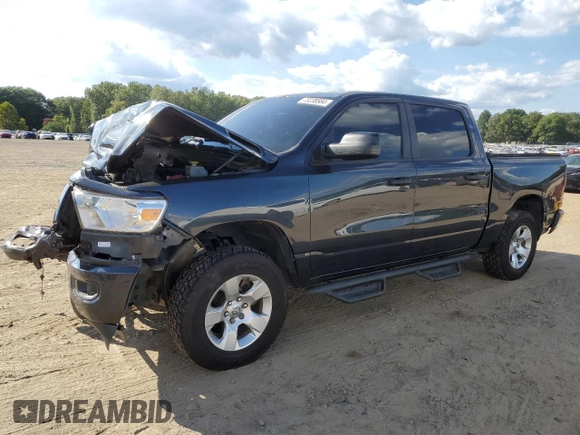 2019 Ram 1500 Tradesman with VIN 1C6RREGT5KN655682, listed as a Copart auction lot 73238584 with 172,112 mi miles and Salvage Title. Bid and sale history available at carsss.com. Image 1.