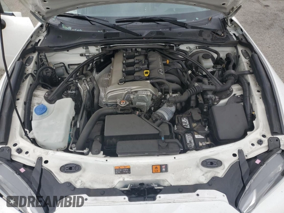 2020 Mazda MX-5 Miata Club with VIN JM1NDAL75L0417028, listed as a Copart auction lot 59763615 with Not provided miles and Salvage title. Bid and sale history available at DreamBid. Image 11.