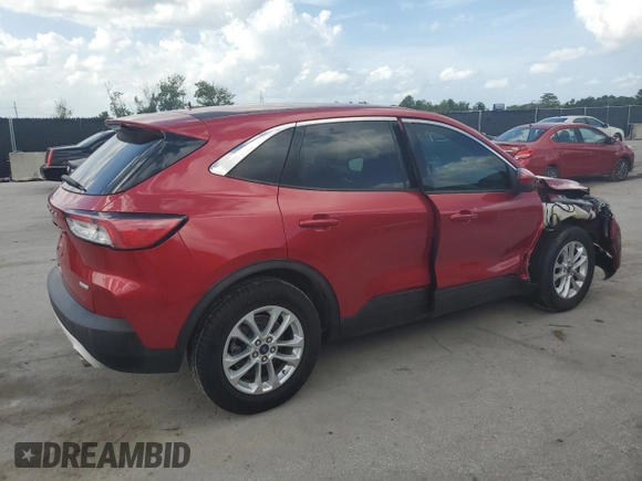 2020 Ford Escape SE with VIN 1FMCU0G64LUA22989, listed as a Copart auction lot 61073405 with 76,312 mi miles and Clean title. Bid and sale history available at DreamBid. Image 3.