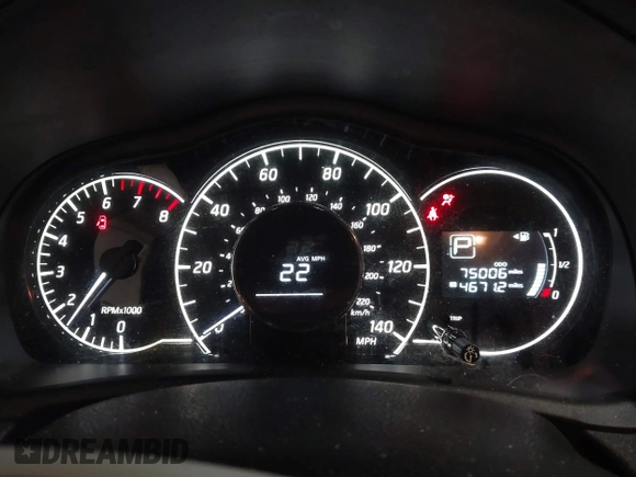2017 Nissan Note S Plus with VIN 3N1CE2CP6HL379638, listed as a IAAI auction lot 41435633 with 75,006 mi miles and . Bid and sale history available at DreamBid. Image 7.