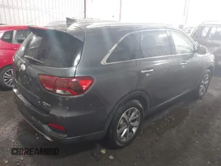 2019 Kia Sorento EX Sport V6 with VIN 5XYPH4A5XKG461096, listed as a IAAI auction lot 41909710 with 67,027 mi miles. Bid and sale history available at carsss.com. Image 4.
