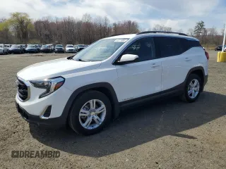 2020 GMC Terrain SLE with VIN 3GKALMEV8LL108210, listed as a Copart auction lot 53311865 with 216,100 mi miles and Clean Title. Bid and sale history available at carsss.com. Image 1.