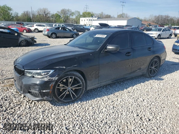 2019 BMW 3 Series 330i xDrive with VIN WBA5R7C51KAJ81891, listed as a Copart auction lot 54197695 with 70,722 mi miles and Salvage title. Bid and sale history available at DreamBid. Image 1.