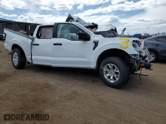 2024 Ford F-150 with VIN 1FTFW1P88RKE68960, listed as a Copart auction lot 54633825 with Not provided miles and Non repairable. Bid and sale history available at DreamBid. Image 4.