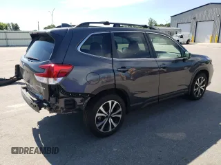 2021 Subaru Forester Limited with VIN JF2SKAUC7MH585990, listed as a Copart auction lot 56026435 with 59,984 mi miles and Salvage title. Bid and sale history available at DreamBid. Image 3.