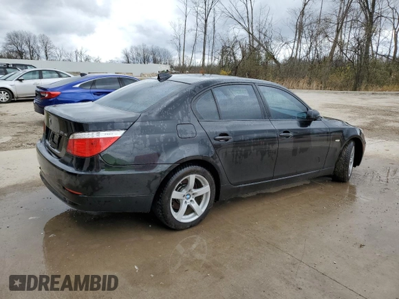 2008 BMW 5 Series 535xi with VIN WBANV93508CZ62308, listed as a Copart auction lot 78413124 with 127,759 mi miles and Clean Title. Bid and sale history available at carsss.com. Image 3.