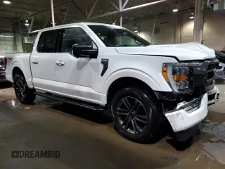 2021 Ford F-150 XL with VIN 1FTFW1E88MFA57935, listed as a Copart auction lot 85996144 with 33,058 mi miles and Salvage Title. Bid and sale history available at carsss.com. Image 4.