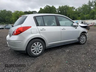 2011 Nissan Versa 1.8 S with VIN 3N1BC1CP7BL480657, listed as a Copart auction lot 66699334 with 74,463 mi miles and Salvage Title. Bid and sale history available at carsss.com. Image 3.
