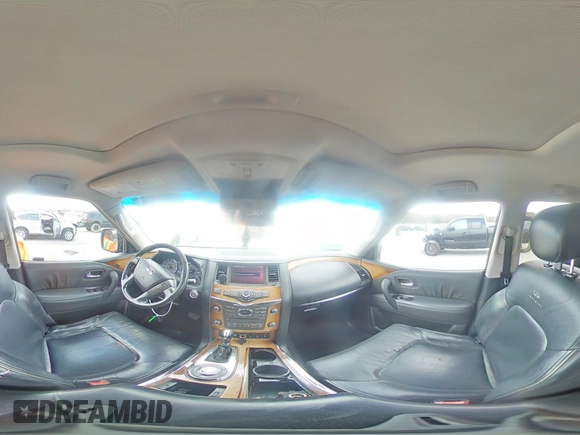 2012 Infiniti QX56 8-passenger with VIN JN8AZ2ND8C9715923, listed as a Copart auction lot 79192944 with 250,177 mi miles and Salvage Title. Bid and sale history available at carsss.com. Image 13.