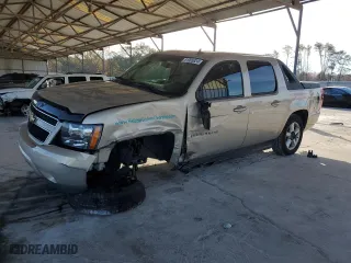 2007 Chevrolet Avalanche LT w/2LT with VIN 3GNEC12J47G272346, listed as a Copart auction lot 81965824 with 162,757 mi miles and Salvage Title. Bid and sale history available at carsss.com. Image 1.