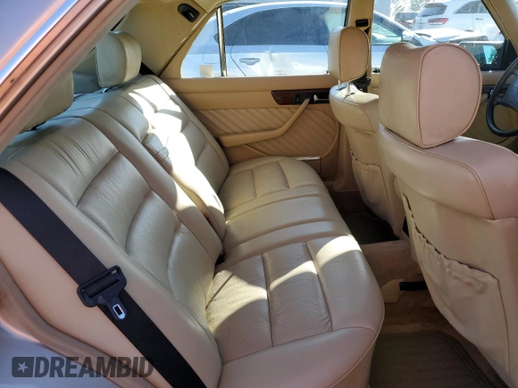 1989 Mercedes-Benz 300 with VIN WDBCA24DXKA468784, listed as a Copart auction lot 46307885 with 233,061 mi miles and Salvage Title. Bid and sale history available at DreamBid. Image 10.