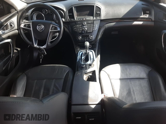 2011 Buick Regal CXL RL6 with VIN W04GU5GC5B1099194, listed as a Copart auction lot 57418874 with 95,629 mi miles and Salvage Title. Bid and sale history available at carsss.com. Image 8.