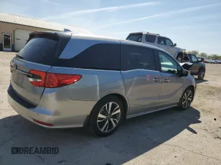 2023 Honda Odyssey Touring with VIN 5FNRL6H8XPB043493, listed as a Copart auction lot 53166015 with 34,615 mi miles and Salvage Title. Bid and sale history available at DreamBid. Image 3.