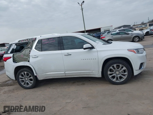 2019 Chevrolet Traverse Premier with VIN 1GNERKKW3KJ165652, listed as a IAAI auction lot 41547941 with 84,713 mi miles. Bid and sale history available at carsss.com. Image 13.