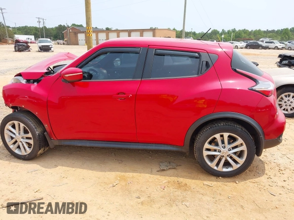2016 Nissan Juke S with VIN JN8AF5MR0GT606470, listed as a IAAI auction lot 42406064 with 142,318 mi miles and . Bid and sale history available at DreamBid. Image 14.