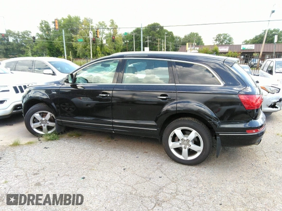 2014 Audi Q7 Premium Plus with VIN WA1LGBFE8ED016688, listed as a IAAI auction lot 42717215 with 61,517 mi miles and . Bid and sale history available at DreamBid. Image 14.