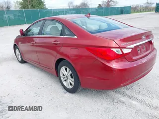 2011 Hyundai Sonata GLS with VIN 5NPEB4AC9BH141834, listed as a IAAI auction lot 41948517 with 168,357 mi miles and . Bid and sale history available at carsss.com. Image 3.