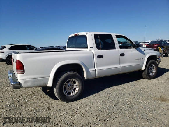 2001 Dodge Dakota Sport with VIN 1B7GG2AN61S160471, listed as a Copart auction lot 88824105 with 199,697 mi miles and Clean Title. Bid and sale history available at carsss.com. Image 3.