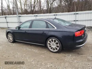 2013 Audi A8 L 3.0L with VIN WAURGAFD5DN017479, listed as a Copart auction lot 52292865 with 225,180 mi miles and Non Repairable. Bid and sale history available at carsss.com. Image 2.