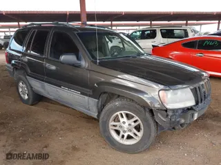 2004 Jeep Grand Cherokee Laredo with VIN 1J4GX48N64C436853, listed as a IAAI auction lot 41785918 with 118,578 mi miles. Bid and sale history available at carsss.com. Image 1.