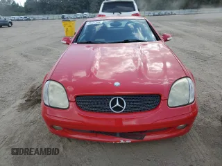 2003 Mercedes-Benz SLK-Class 2.3L with VIN WDBKK49F03F279760, listed as a Copart auction lot 78327544 with 95,497 mi miles and Salvage Title. Bid and sale history available at carsss.com. Image 5.