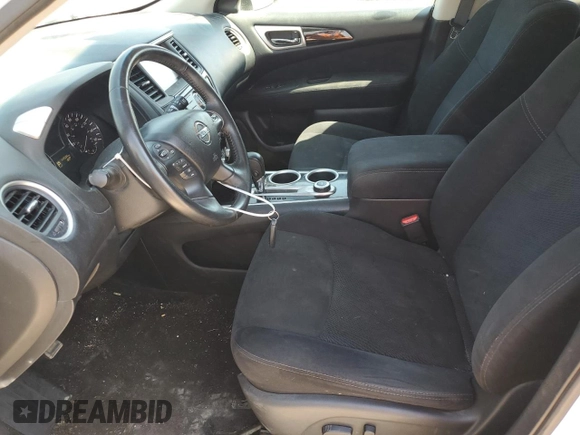 2013 Nissan Pathfinder SV with VIN 5N1AR2MM2DC671348, listed as a Copart auction lot 58635704 with 143,505 mi miles and Salvage Title. Bid and sale history available at carsss.com. Image 7.