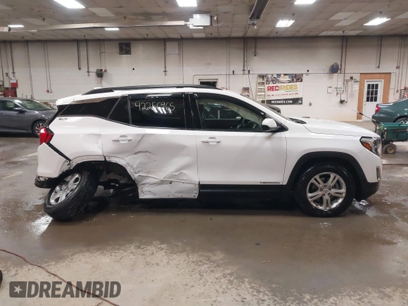 2020 GMC Terrain SLE with VIN 3GKALTEV9LL261804, listed as a IAAI auction lot 42256965 with 43,625 mi miles and . Bid and sale history available at DreamBid. Image 13.