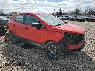 2020 Ford EcoSport S with VIN MAJ6S3FL6LC314137, listed as a Copart auction lot 48858535 with 94,020 mi miles and Salvage Title. Bid and sale history available at DreamBid. Image 4.