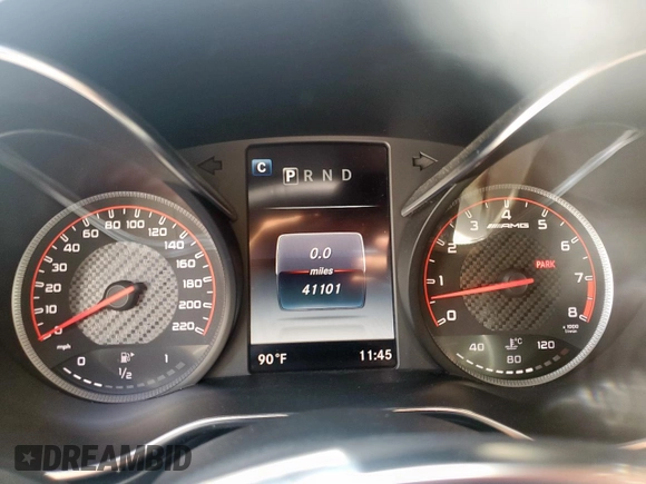 2016 Mercedes-Benz AMG GT z VIN WDDYJAJA0GA000264, wystawiony jako Copart lot #57244855 z przebiegiem 41 101 mil mil oraz Czysty tytuł • Clean title. Historia ofert i sprzedaży dostępna na DreamBid. Obrazek 9.