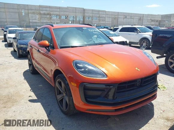 2023 Porsche Macan z VIN WP1AA2A56PLB14311, wystawiony jako IAAI lot #42527908 z przebiegiem 21 879 mil mil oraz . Historia ofert i sprzedaży dostępna na DreamBid. Obrazek 1.
