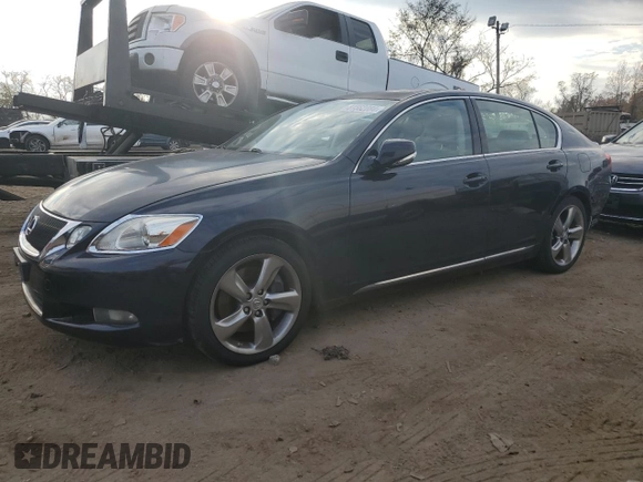 2009 Lexus GS 350 with VIN JTHBE96S090044387, listed as a Copart auction lot 81562084 with 56,045 mi miles and Salvage Title. Bid and sale history available at carsss.com. Image 1.