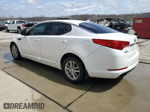 2013 Kia Optima LX with VIN 5XXGM4A78DG156927, listed as a Copart auction lot 50892945 with 194,839 mi miles and Salvage Title. Bid and sale history available at carsss.com. Image 2.