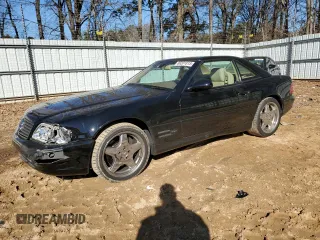 1999 Mercedes-Benz SL-Class with VIN WDBFA68F1XF181893, listed as a Copart auction lot 89201815 with 85,407 mi miles and Salvage Title. Bid and sale history available at carsss.com. Image 1.