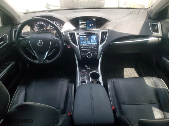 2018 Acura TLX w/Advance Pkg with VIN 19UUB2F79JA003679, listed as a Copart auction lot 53374545 with 78,401 mi miles and Salvage Title. Bid and sale history available at carsss.com. Image 8.