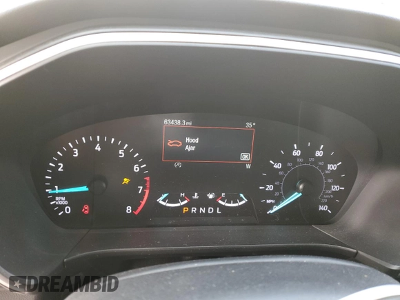 2020 Ford Escape SE with VIN 1FMCU9G60LUA03909, listed as a Copart auction lot 49533385 with 63,438 mi miles and Salvage Title. Bid and sale history available at DreamBid. Image 9.