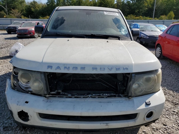 2006 Land Rover Range Rover Sport HSE with VIN SALSF25436A918769, listed as a Copart auction lot 75489204 with NaN miles and Salvage Title. Bid and sale history available at carsss.com. Image 5.