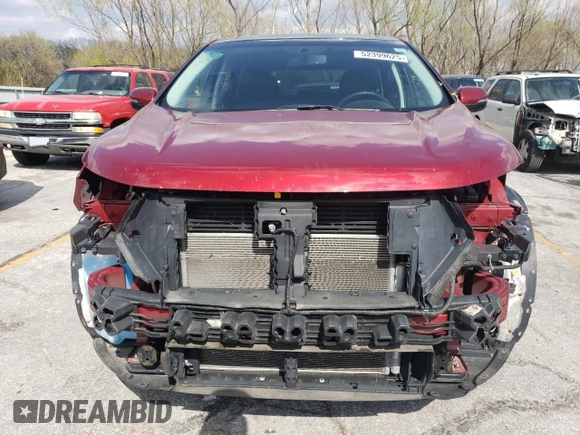 2015 Ford Edge SEL with VIN 2FMTK4J85FBC03634, listed as a Copart auction lot 52399625 with 92,127 mi miles and Salvage Title. Bid and sale history available at carsss.com. Image 5.