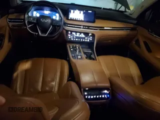 2022 Infiniti QX60 Sensory with VIN 5N1DL1GS6NC339921, listed as a Copart auction lot 83871054 with 23,570 mi miles and Salvage title. Bid and sale history available at DreamBid. Image 8.