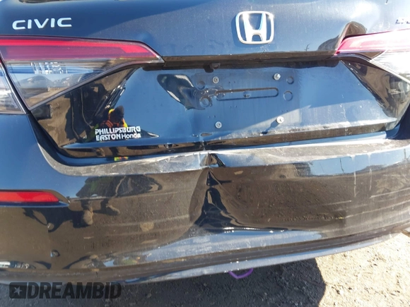 2024 Honda Civic Sport with VIN 2HGFE2F51RH545984, listed as a IAAI auction lot 41823057 with 34,341 mi miles and . Bid and sale history available at DreamBid. Image 6.