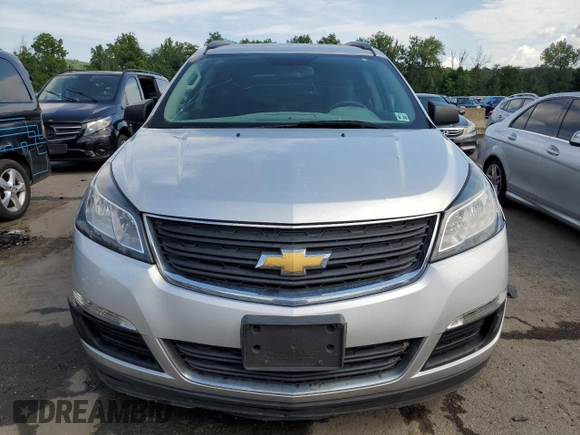 2017 Chevrolet Traverse LS with VIN 1GNKRFKD8HJ354654, listed as a Copart auction lot 63557974 with 137,467 mi miles and Clean Title. Bid and sale history available at carsss.com. Image 5.