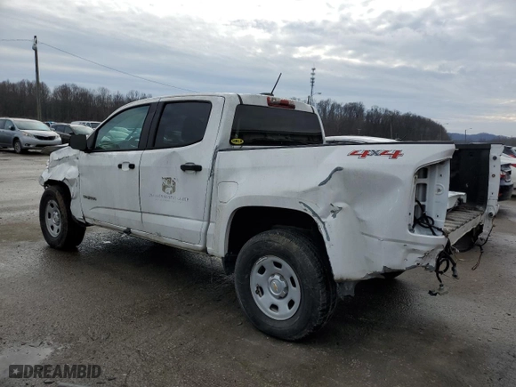 2017 Chevrolet Colorado 4WD WT with VIN 1GCGTBEN9H1254625, listed as a Copart auction lot 86548734 with 127,477 mi miles and Salvage Title. Bid and sale history available at carsss.com. Image 2.