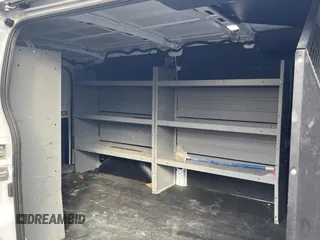 2023 Ford Transit Cargo with VIN 1FTYE1Y8XPKB26711, listed as a Copart auction lot 81739344 with 31,745 mi miles and Salvage Title. Bid and sale history available at DreamBid. Image 6.