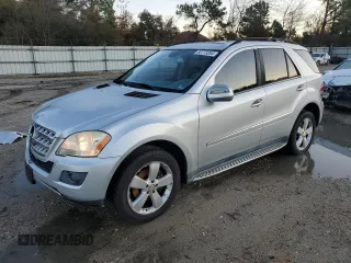 2009 Mercedes-Benz M 3.5L with VIN 4JGBB56E59A526646, listed as a Copart auction lot 83773204 with 122,272 mi miles and Salvage Title. Bid and sale history available at carsss.com. Image 1.