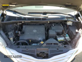 2013 Toyota Sienna XLE with VIN 5TDDK3DC4DS052588, listed as a Copart auction lot 54861335 with 122,966 mi miles and Clean title. Bid and sale history available at DreamBid. Image 12.