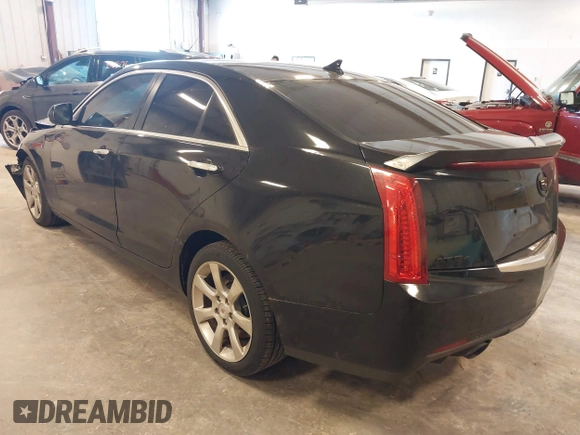 2014 Cadillac ATS Standard AWD with VIN 1G6AG5RXXE0124736, listed as a IAAI auction lot 42091338 with 185,168 mi miles and . Bid and sale history available at DreamBid. Image 3.