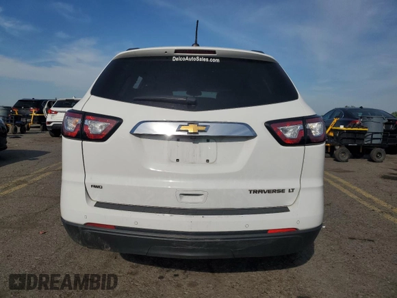 2016 Chevrolet Traverse LT с VIN 1GNKVGKD9GJ345977, выставлен на аукционе Copart как лот 56286805 с пробегом 118 621 миль миль и Списание • Salvage title. История ставок и продаж доступна на DreamBid. Изображение 6.