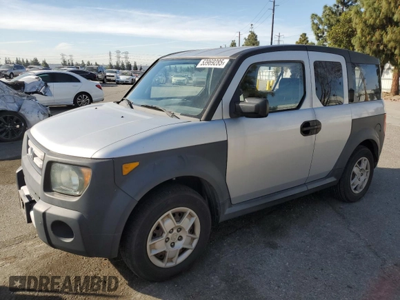2007 Honda Element LX with VIN 5J6YH18337L009505, listed as a Copart auction lot 53969285 with 225,154 mi miles and Salvage Title. Bid and sale history available at DreamBid. Image 1.